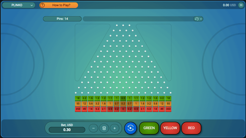 Cloudbet Provably Fair Casino Plinko